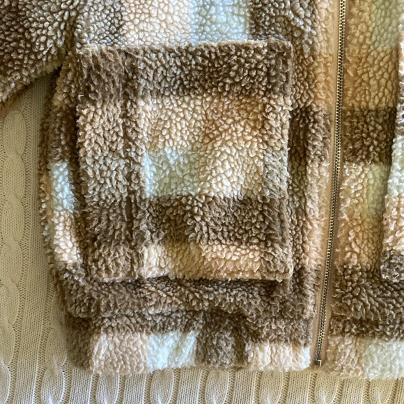 Princess Polly Dorian Checkered Jacket - Size 2 - Picture 8 of 12